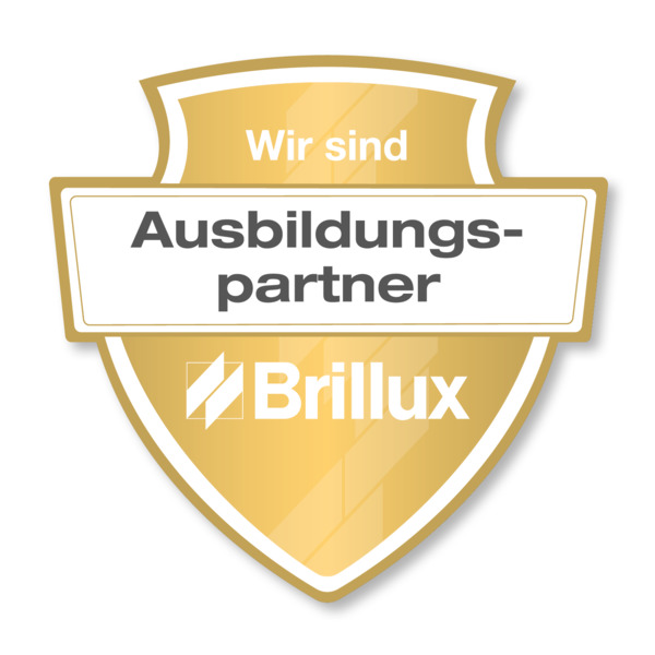 Siegel: Wir sind Brillux-Ausbildungspartner
